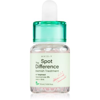 AXIS-Y 6+1+1 Advanced Formula Spot The Difference Blemish Treatment tratament topic pentru acnee pentru piele sensibilă - imagine 2